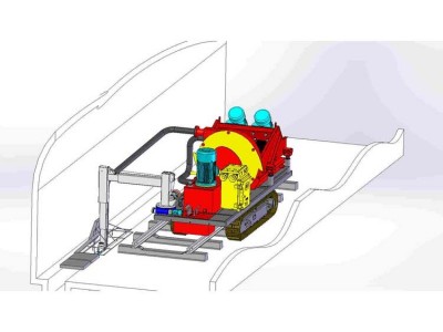 天科水沟清挖机 井下巷道水沟煤泥清挖图2