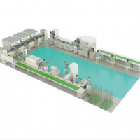 MJ-697 平面式+模组式精益生产线