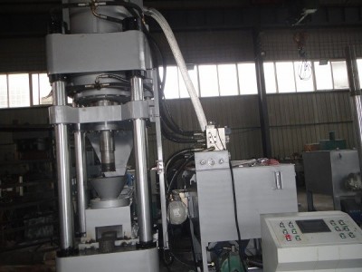 周口全自动稀土压块机环保材料压制成型系统稳定压力损失少l图3