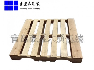 青岛胶南实木托盘1.22 美标挖豁托盘坚固可上高