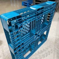 青岛黄岛塑料托盘1.1m 全新托盘四面