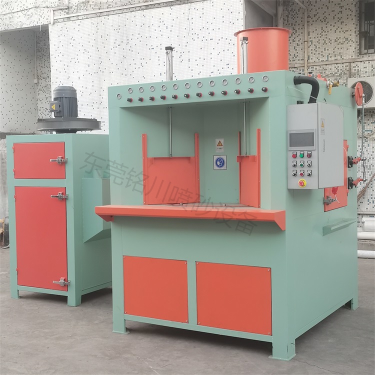 园方形不锈钢制品专用喷砂机