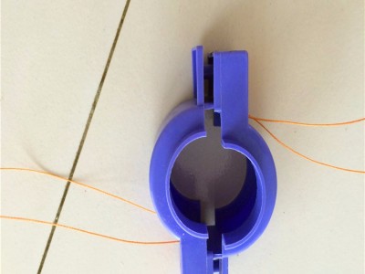 供应山东水表接头卡扣 水表蓝色防盗卡扣厂家图3