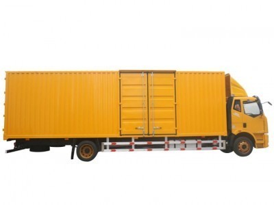 锣响集装箱运输半挂车 物流运输车辆 快递单车