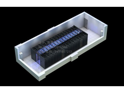 西安3D机房效果图制作_监控中心_360度全景效果图