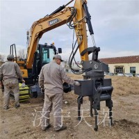 公路铁路两用挖机枕木机 铁路火车行驶轮改装厂家