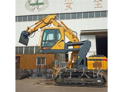 挖机高度可定制的升降驾驶室 铁路挖机大长腿改装厂家咨询济宁图2