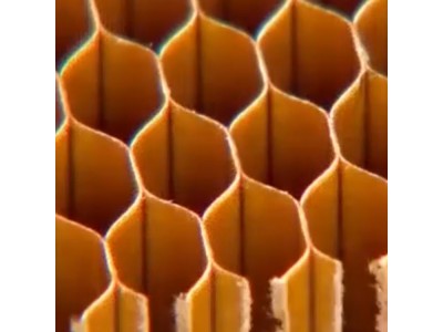 强幕定制对位芳纶蜂窝芯结构芯材高密度防水阻燃纸蜂窝夹芯板