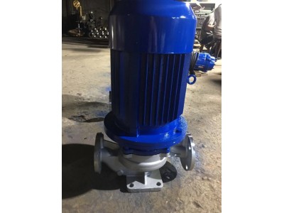 上海三利立式不锈钢离心泵|IHG型立式不锈钢管道泵图2