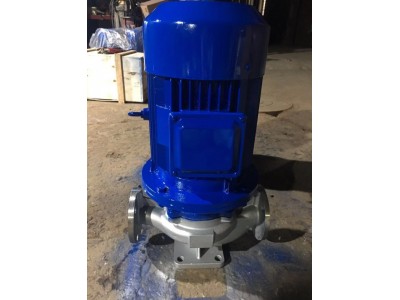 上海三利立式不锈钢离心泵|IHG型立式不锈钢管道泵图3