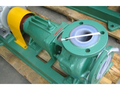 IHF型氟塑料离心泵,氟塑料化工泵,上海三利给您好产品图1