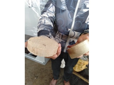 鑫源牌木屑压块机全自动锯末压块机厂家可上门安装调试l图3