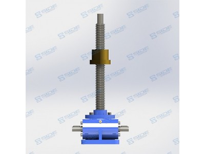SWL涡轮蜗杆提升机 螺旋立式丝杆升降机