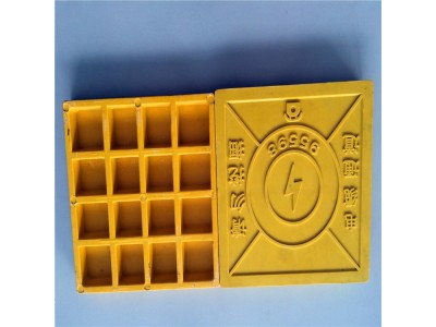 供应电缆地砖 电缆走向地砖 黄色地砖厂家定做图1