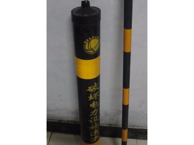 供应黑黄电力拉线保护套管 过道警示管 电力电信保护套管厂家