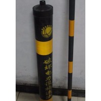 供应黑黄电力拉线保护套管 过道警示管 电力电信保护套管厂家