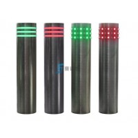 行人过街警示柱 安全岛不锈钢发光警示柱