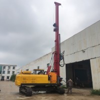 工程液压打桩机 履带式地基打桩机 360度旋转厂家直销