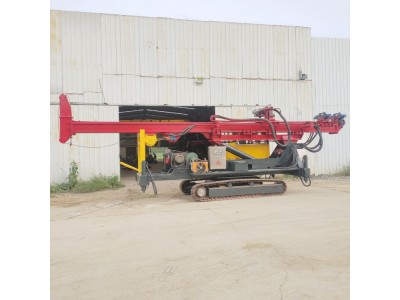 工程液压打桩机 履带式地基打桩机 360度旋转厂家直销图3