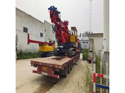 工程液压打桩机 履带式地基打桩机 360度旋转厂家直销图4
