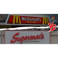 Supermac's与麦当劳的巨无霸展开了一场商标大战