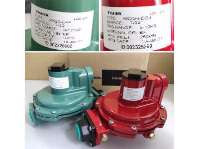 Fisher费希尔资料R622-DFF液化二级调压器绿色图2