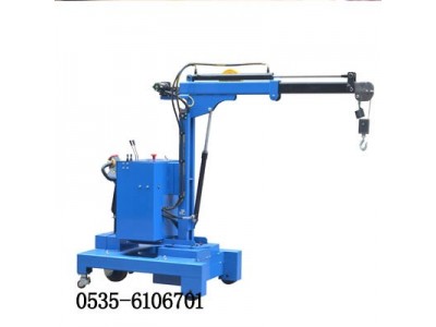 河间液压小吊车机身可旋转,450kg全电动旋转液压小吊车