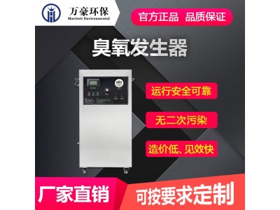 贵州万豪臭氧消毒器水处理杀菌消毒净化养殖场高浓度自动臭氧机图1