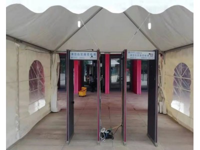 北京双目热成像测温仪红外测温门体温检测门图2