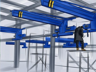 河北承德单梁行车厂家16T桥式起重机价格图4