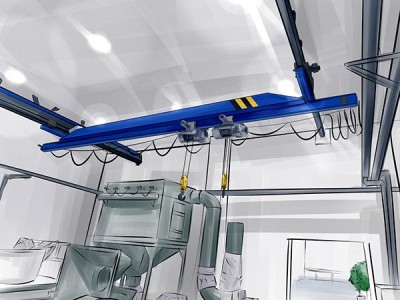 河北秦皇岛单梁行车厂家32T吊钩桥式起重机图3