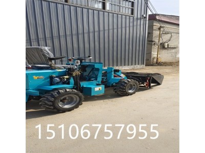 电动四驱小型电动铲车 建筑工程沙石装载机 农用养殖场专用铲车图4