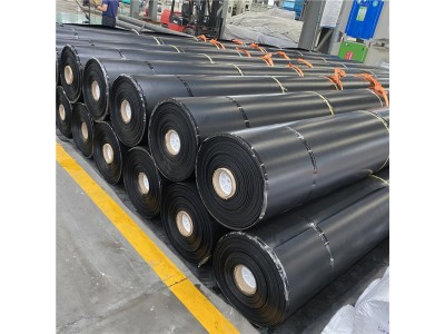 黑色防渗土工膜生活垃圾填埋场覆盖固体尾矿防渗土工膜图2