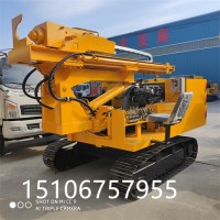 光伏工程山地打桩机 全液压光伏打桩