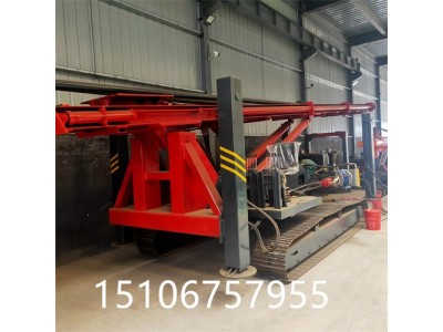 全液压长螺旋打桩机 抗浮锚杆水泥搅拌桩 潜孔注浆cfg打桩机图4