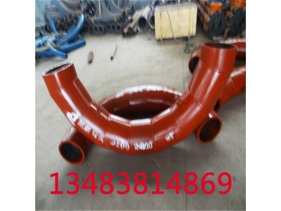 陶瓷耐磨弯头-找渤洋集团,环保卫生图2