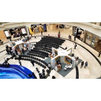 海口标准展位搭建标摊书画美术教育摄影摄像展板背景板