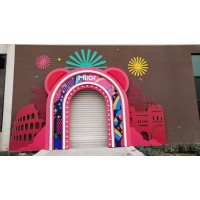 三亚博鳌宴会椅 吧桌吧椅 长条桌 皮墩折叠椅 礼宾杆一米线