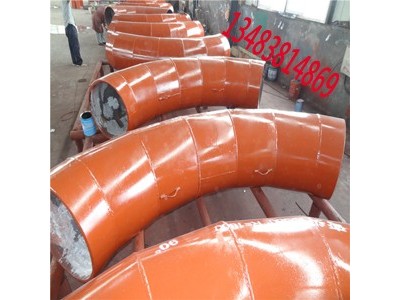 电厂锅炉煤粉输送耐磨弯头图1