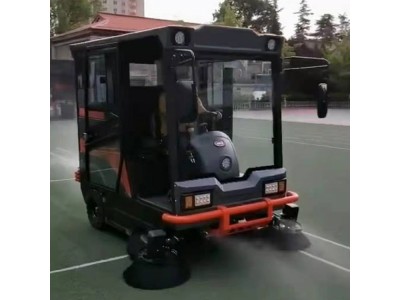 马路街道驾驶式扫地机 大型扫地车 全封闭