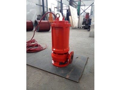 宏晟HSQ型耐磨合金潜水排沙泵 小功率抽沙泵 泥沙泵厂家