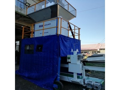 饶河县化肥饲料双计量斗不锈钢定袋机耐低温