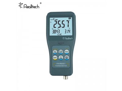 RTM1202双通道热电偶温度表 非接触式红外测温仪