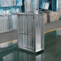 3C消防不锈钢方形防火阀 排烟调节止