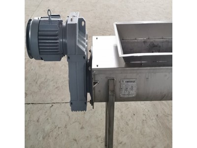 奥伯尔输送机械 U型无轴螺旋输送机 水平污泥输送设备图2