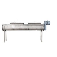 奥伯尔输送机械 U型无轴螺旋输送机 水平污泥输送设备