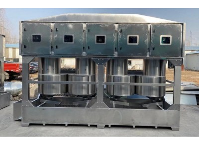 水雾高压气旋柜 废气处理设备图3