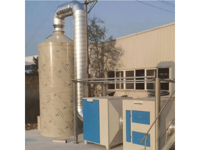 除雾旋流机械喷淋塔图2