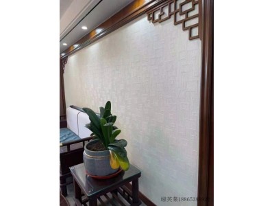 绿芙莱海基布招商%医院工程专用墙基布图2