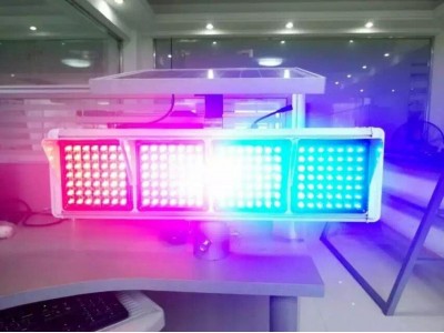 大太阳能爆闪灯 太阳能交通警示灯交通设施厂家图1